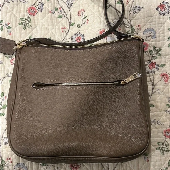 Coach pebble leather Ellie file crossbody dark stone - Picture 2 of 7